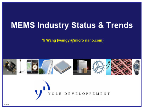 MEMS Industry Status & Trends