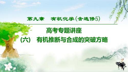 2020年高考化学专题讲座6 有机推断与合成的突破方略