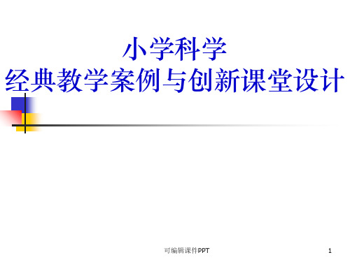 小学科学经典教学案例与创新课堂设计ppt课件