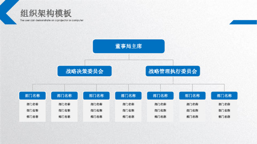 公司组织架构图模板(完整版)可编辑 (106)