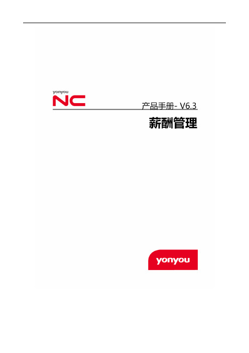 NCV6.3产品手册-薪酬管理