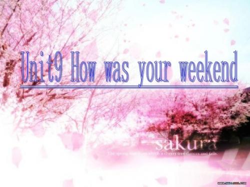 七下册Unit_9_How_was_your_weekendA