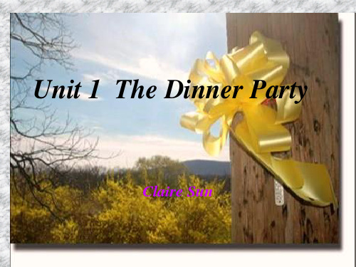 unit 1 dinner party