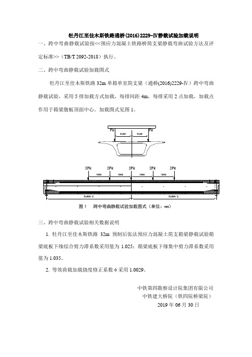 通桥(2016)2229静载试验加载说明_32m