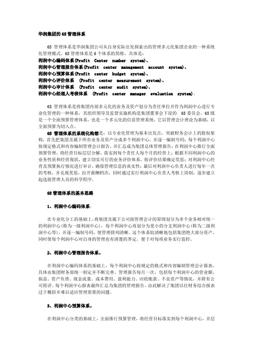 华润集团的6S管理体系.doc