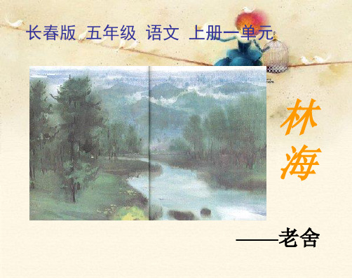 一单元第一课《林海》PPT课件[1]