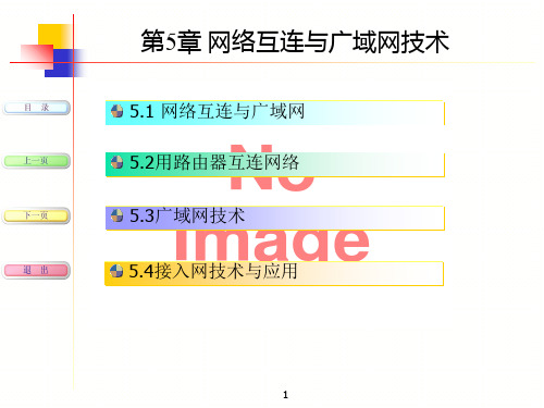 第五章网络互连与广域网技术