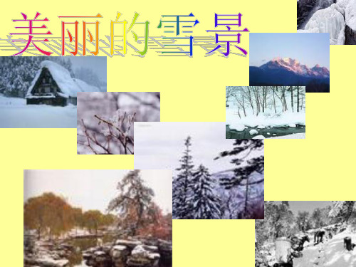 人教版小学六年级语文第一场雪-P