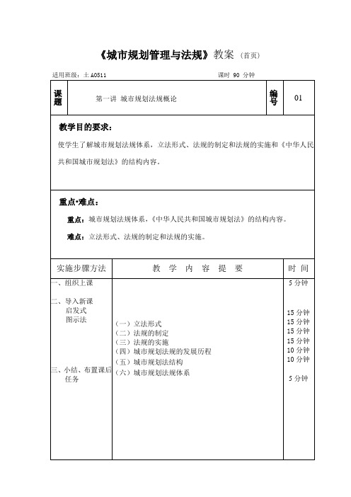 《城规法规》1