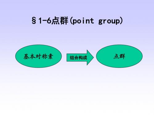 1-6点群