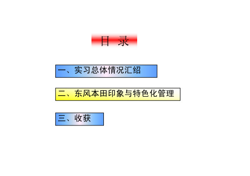 东风本田特色化管理.ppt [兼容模式]