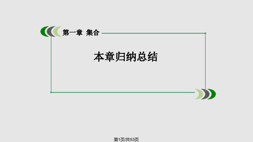 高一数学高一数学必修北师大归纳总结PPT课件