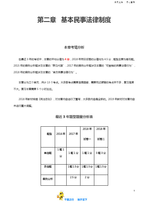 【注会CPA经济法精品讲义73讲】第04讲_第二章考情、民事法律行为的分类、意思表示、民事法律行为的