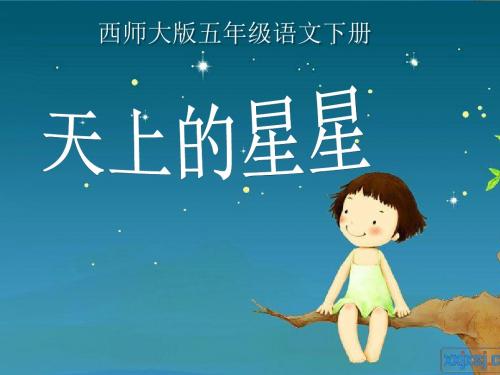 《天上的星星》PPT课件2