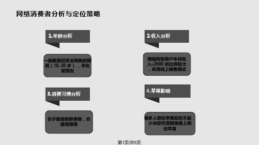 小米营销分析PPT课件