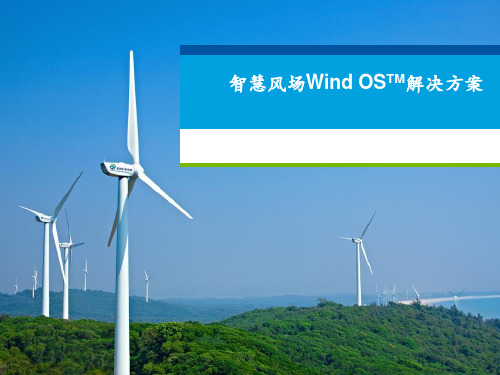 智慧风场Wind OS解决方案介绍