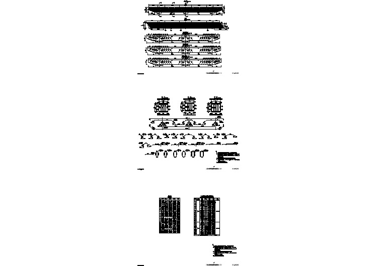 桥墩盖梁-40度-3柱－连续墩设计图