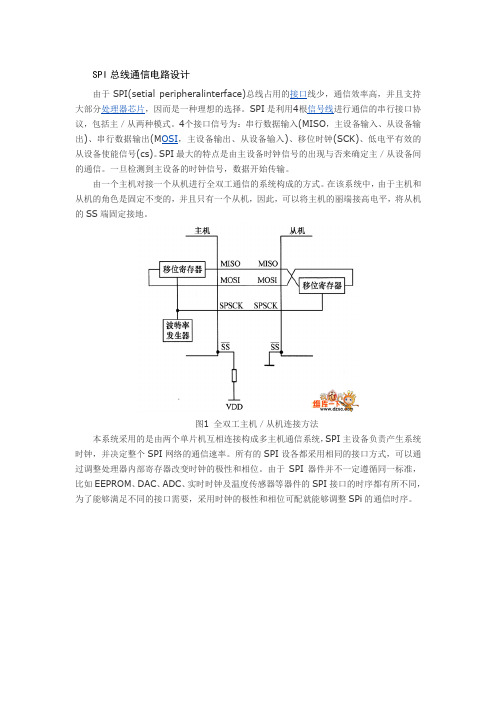 SPI通信方式