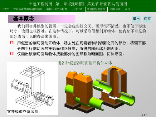 第5节 断面图和剖面图