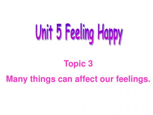 仁爱版英语八年级下册Unit5Topic3Manythingscanaffectourfeelings课件10