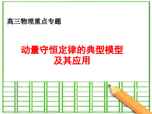 动量守恒定律的典型模型及其应用+课件