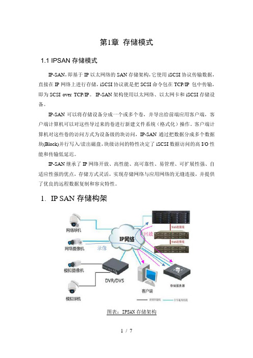 存储系统比较(CVR、NVR与IPSAN)
