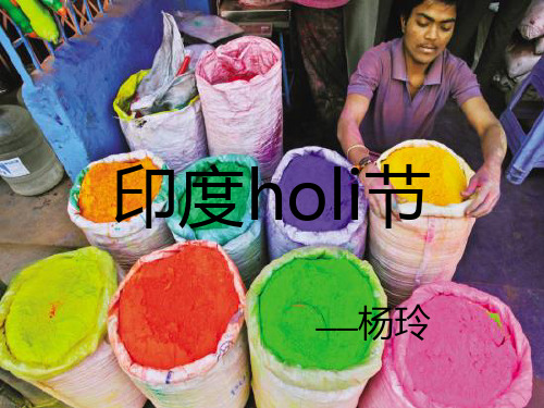 印度holi节