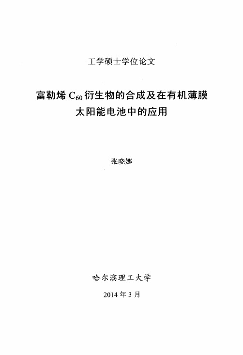 哈尔滨理工大学工学硕上学位论文聚...