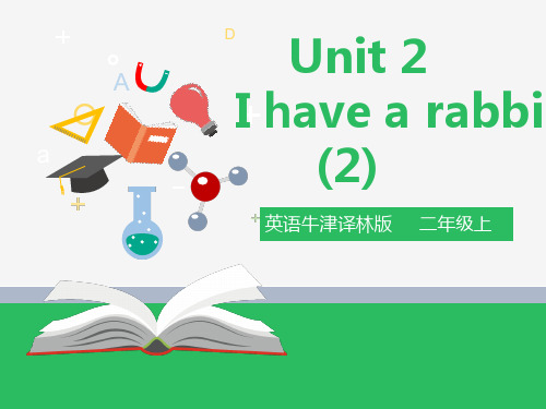 苏教译林版二年级上册Unit 2 I have a rabbit【二】 课件