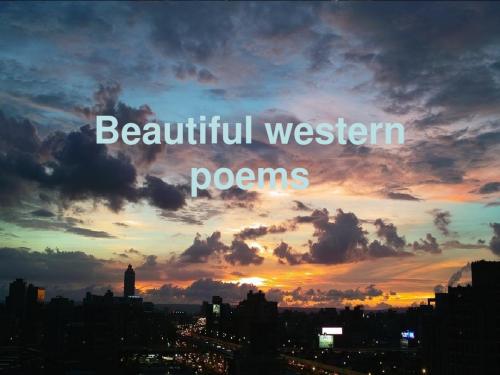 Chinese and western poems