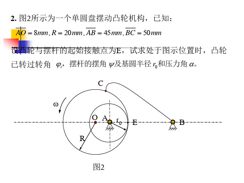 凸轮作业解答