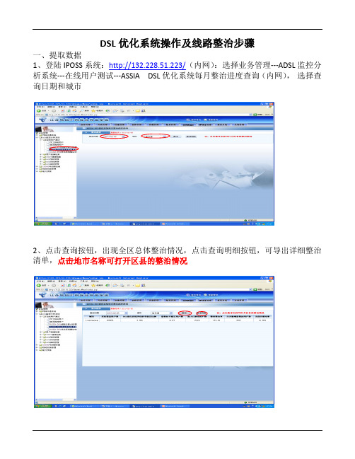 通信行业  电信 DSL系统操作及线路整治步骤