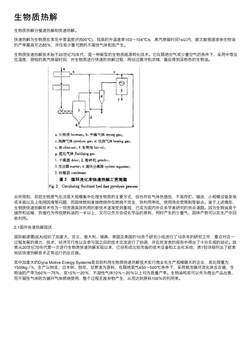 生物质热解——精选推荐