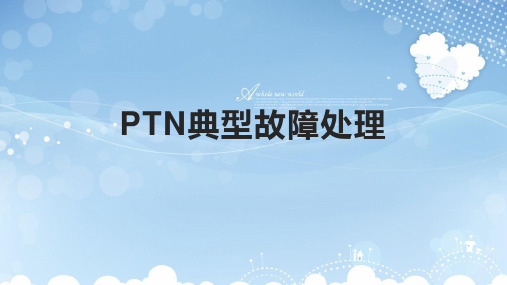 PTN典型故障处理