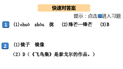 5.我看 讲练精品课件 —九年级语文上册 部编版(34张)