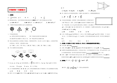 中考数学 第118题训练(4)