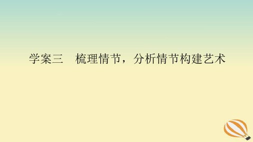 2024版新教材高考语文全程一轮总复习第二部分现代文阅读专题二现代文阅读Ⅱ文学类文本阅读复习任务群一