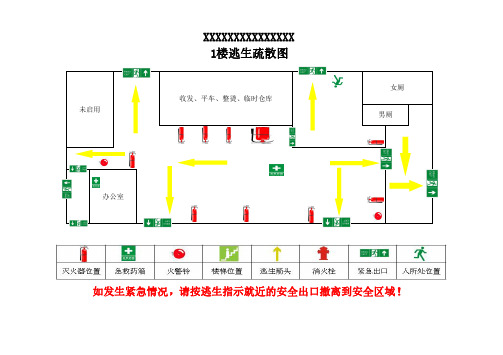 应急疏散图