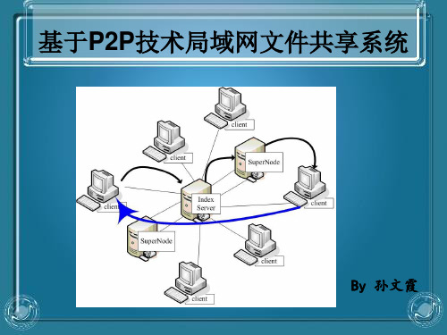 基于P2P技术局域网文件共享系统