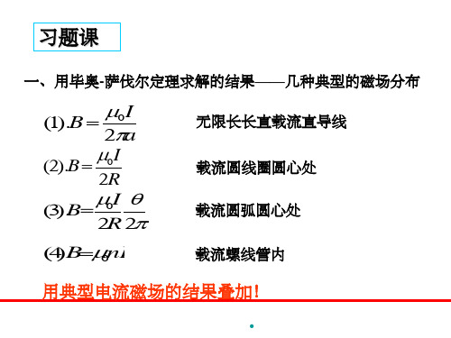 第七章 恒定磁场-习题解答ppt课件