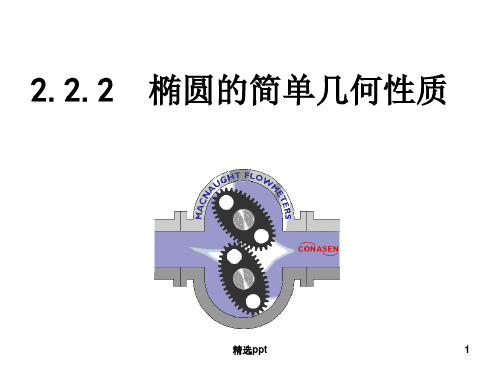 椭圆的第二定义及焦半径公式