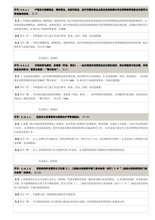 药剂科创二甲任务