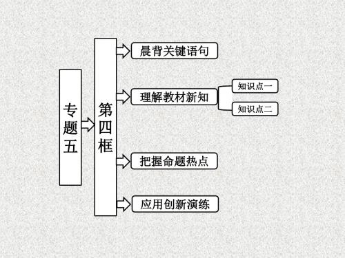 人教版高中政治必修二专题5第4框《完善社会主义市场经济体制》ppt课件