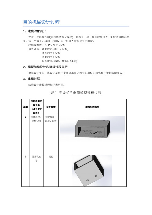 SOLIDWORKS三维建模技术大作业