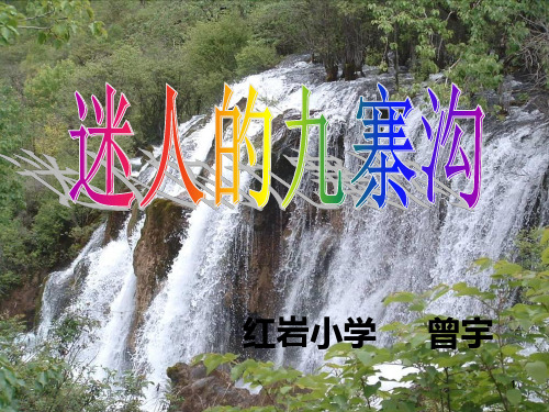 《迷人的九寨沟》PPT课件