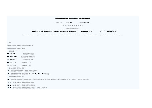 企业能源网络图绘制方法