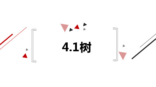 4.1树 课件-2021-2022学年浙教版（2019）高中信息技术选修1