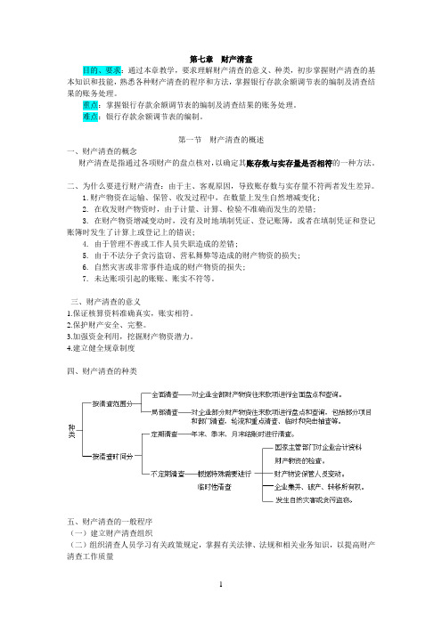 会计基础笔记(第七章)