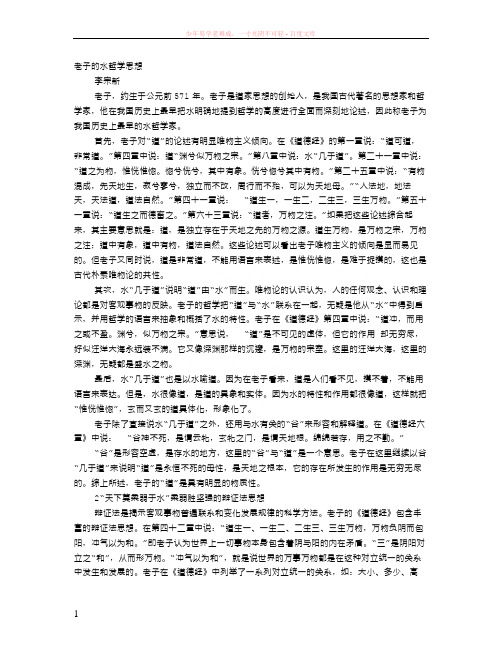 关于水哲理的议论文高中 (2)