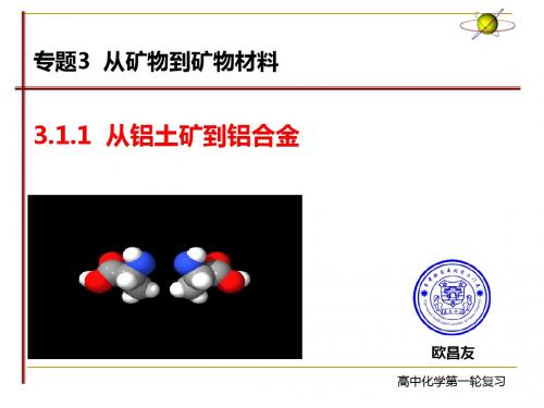 福建省厦门大学附属实验中学2017--2018学年高二化学课件：氢氧化铝的两性 (共18张PPT)